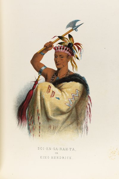 Soi-En-Ga-Rah-Ta eller kong Hendrick, av Captain Seth Eastman