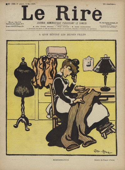 Illustrasjon for Le Rire av Caran d Ache