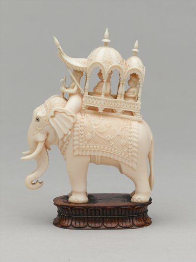 Svart konge, sjakkbrikke, India, 1820 ca av Carel Jacobus Behr