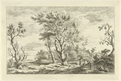 Reisende i et landskap Landskap (A-F) (serietittel) av Carel Lodewijk Hansen