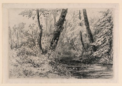 Suvenir fra Cressonnières i Veules av Carel Nicolaas Storm van 