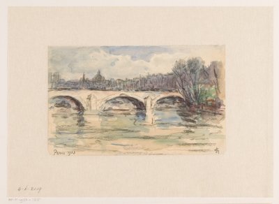 Bro over Seinen, Paris av Carel Nicolaas Storm van 
