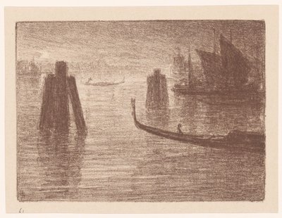 Havn i Venezia av Carel Nicolaas Storm van 