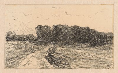 Linden-allee, vei til Bresserberget i Kleve av Carel Nicolaas Storm van 