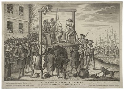 En ny metode for å lage makaroni, som praktisert i Boston i Nord-Amerika av Carington Bowles