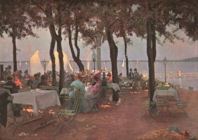 Sommerettermiddag ved Müggelsee av Carl Alexander Brendel