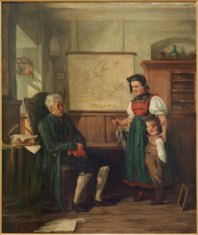 Første time av Carl Bernhard Schlösser