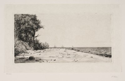 Fra nordkysten av Sjælland. Hornbæk plantasje av Carl Bloch