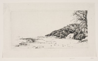 Klippen ved havet av Carl Bloch
