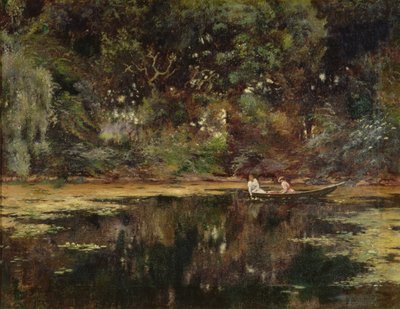 En sommerbåttur av Carl Christian Carlsen