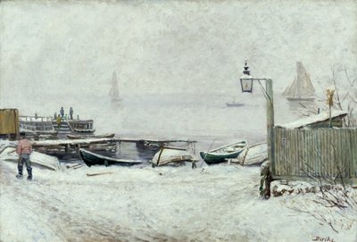 December day in Drøbak av Carl Edvard Diriks