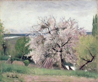 Frukttre i blomst, Bois-le-Roi av Carl Fredrik Hill