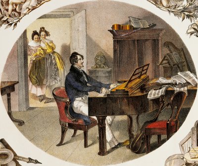 Musikklærer av Carl and Geiger Peter Johann Nepomuk Kunz