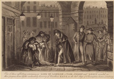 En av disse plagsomme hendelsene i Life in London av Carl Georg Adolph Hasenpflug