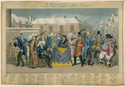 Mathew-Orama for 1824; eller, ganske betydelige d-d spesielle tit-bits fra Amerika - å være All well at Natchitoches av Carl Georg Adolph Hasenpflug