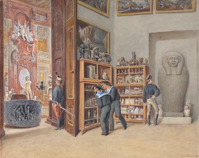 Inngangsskapet til den egyptiske samlingen av Carl Goebel d. J.