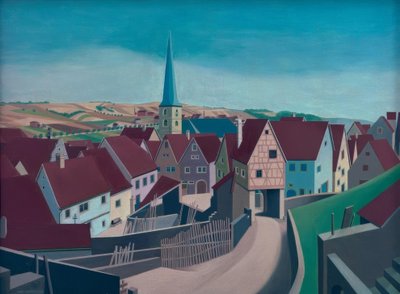 frankisk landsby av Carl Grossberg