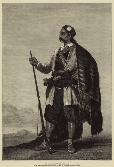 En montenegrinsk av Carl Haag