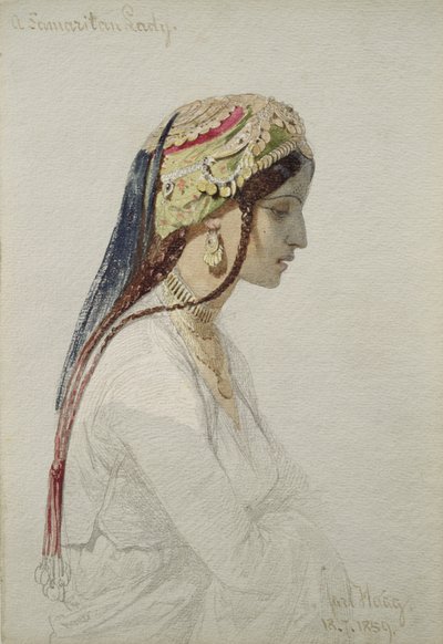 En samaritansk dame, 1859 av Carl Haag