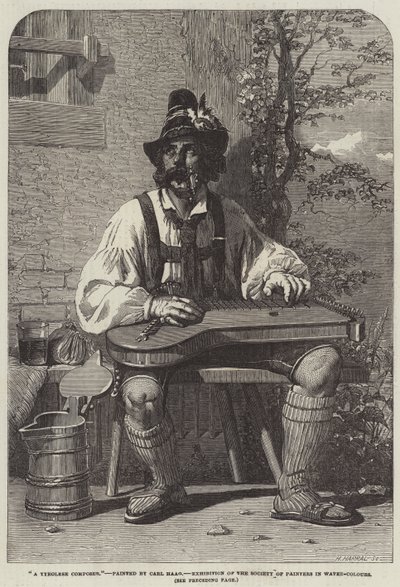 En tyrolsk komponist av Carl Haag