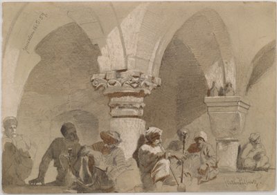 Piperøykere, Jerusalem av Carl Haag