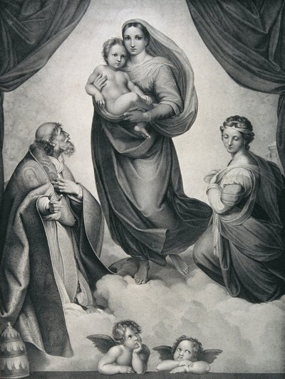 Den sixtinske madonna av Carl Heindel