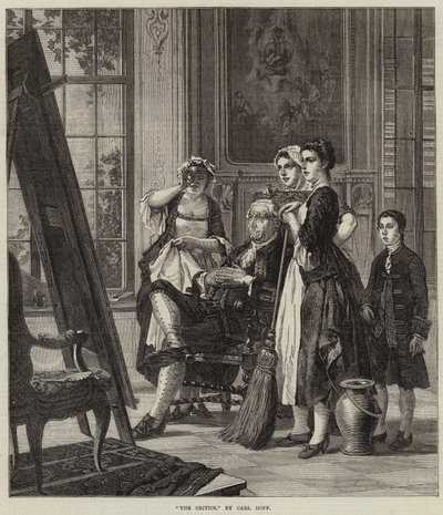 Kritikerne av Carl Heinrich Hoff