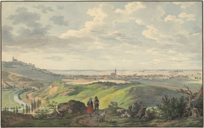 Byen Arnberg i Oberpfalz av Carl Heinzmann