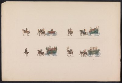 Optocht bij het huwelijk van Prinses Sophie, 1842 (plate 3) Sider til minne om et bondebryllup i Thüringen, henrettet for å feire den lykkelige ankomsten til arvelig storhertug Carl Alexander av Sachsen Weimar-eisenach med arvelig hertuginne Sophi av Carl Hess