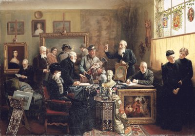 Eiendomsauksjonen, 1903 av Carl Johann Spielter
