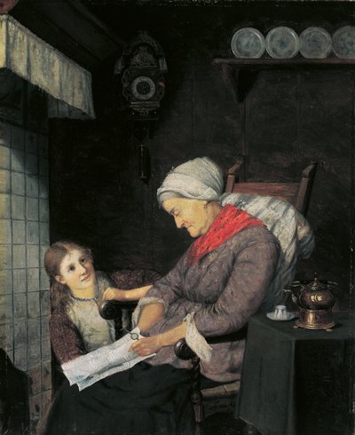 På besøk hos bestemor av Carl Julius Lorck