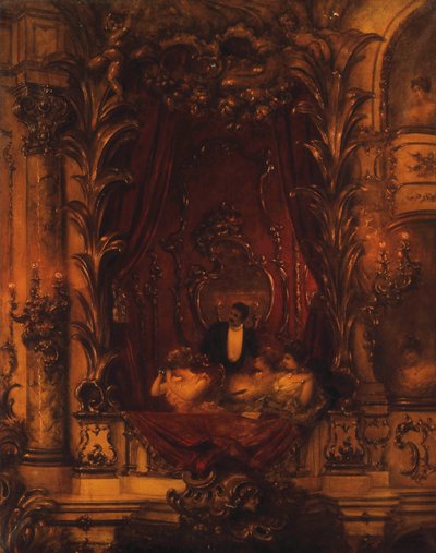 En kveld i Operaen av Carl Kahler
