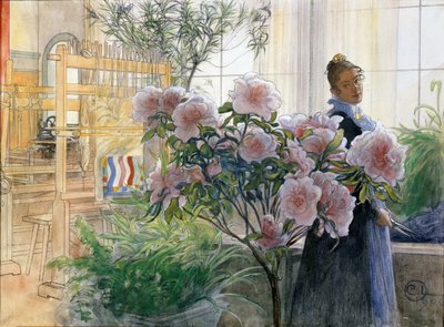 Azalea av Carl Larsson
