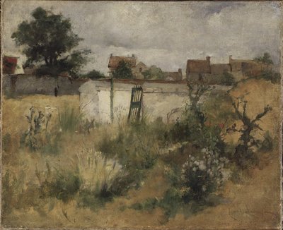 Landskapsstudie fra Barbizon av Carl Larsson