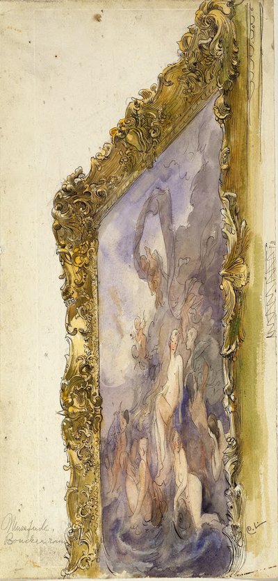 Lovisa Ulrika-Fresko. Triumph der Venus av Carl Larsson