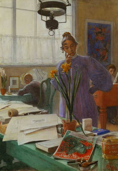 Min kone av Carl Larsson