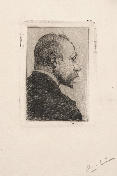Selvportrett av Carl Larsson