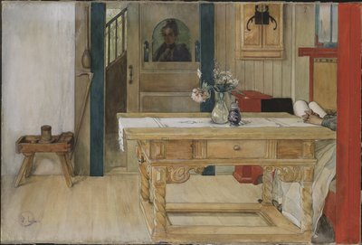 Søndagsro av Carl Larsson