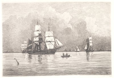 Fra Københavns Rhed av Carl Locher