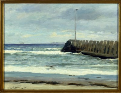 På stranden av Carl Ludvig Locher