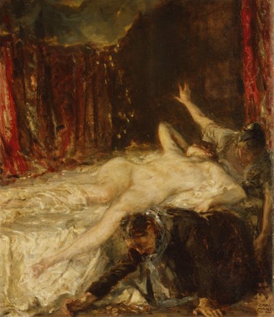 Betaling av Zeus, slutten av 1800-begynnelsen av 1900-tallet. av Carl Marr