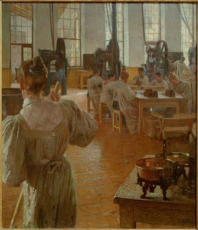 I kaffeagentfabrikken av Carl Moll