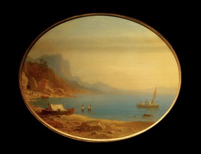 C. Morgenstern, italiensk landskap av Carl Morgenstern