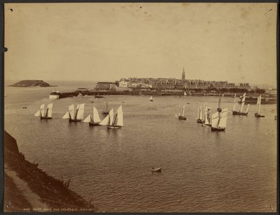Saint-Malo. Generelt utsikt. av Carl Norman