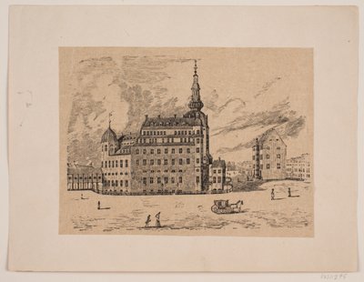 København slott av Carl Peter Theodor Rothweiler