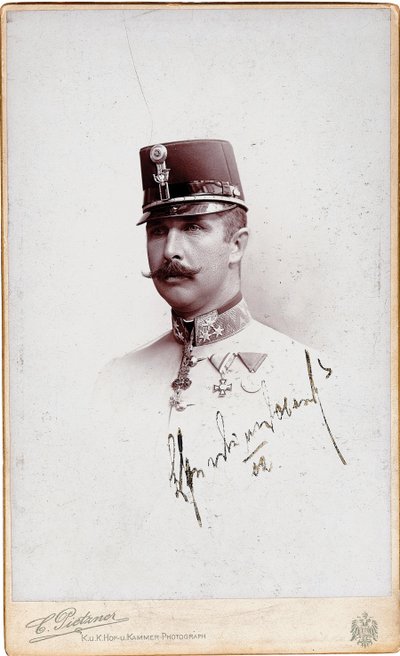 Erkehertug Franz Ferdinand av Østerrike, 1902. av Carl Pietzner