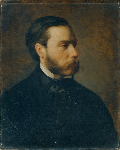 Kunsthandleren Georg Plach av Carl Rahl