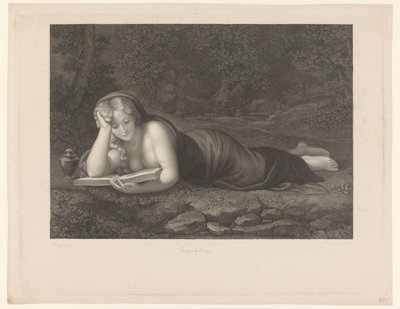 Leser Maria Magdalena av Carl Rahl