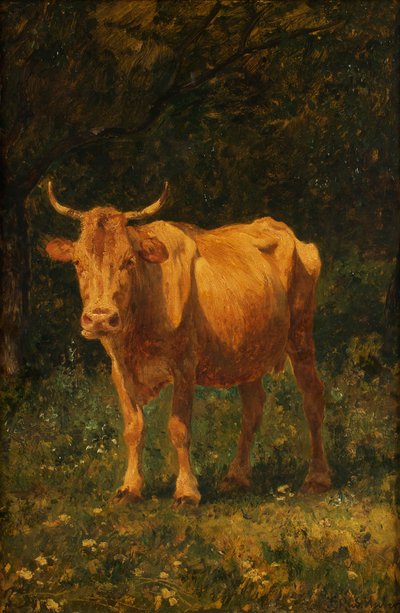Brødfarget ku av Carl Rudolf Huber