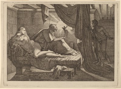 Xenocrates og Phryne av Carl Russ